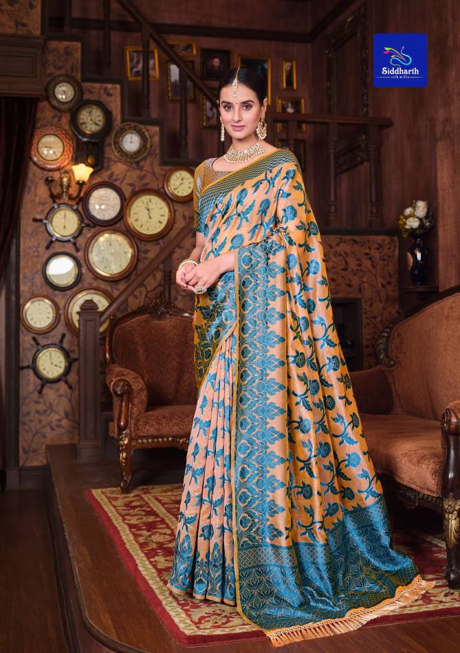 Silk Soundarya By Siddharth 4801-4806 Wedding Sarees Catalog